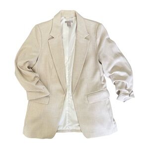 H&M cream blazer size M